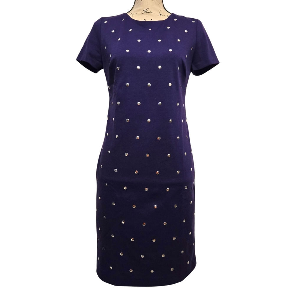 Michael Michael Kors Purple Stud Dot Dress size S
